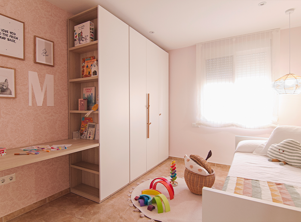 Interiorismo dormitorio infantil Valencia
